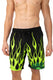 BOXER Uomo SUNDEK con elastico  LUNGO Nero