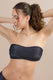 MIX REGGISENO Donna BE BEACH FASCIA   Nero lurex