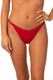MIX SLIP Donna BE BEACH   slip brasiliana Rosso scuro