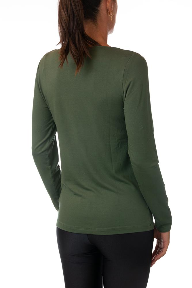 MAGLIA Donna MAJESTIC autunno/inverno   Verde