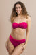 BIKINI Donna ROIDAL FASCIA Coppa C slip coprente Fucsia