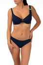 BIKINI Donna LUISA MARIA LUGLI FERRETTO Coppa C slip regolare Blu