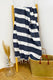 TELO MARE UNISEX COMPTOIR DE LA PLAGE COTONE   Blu