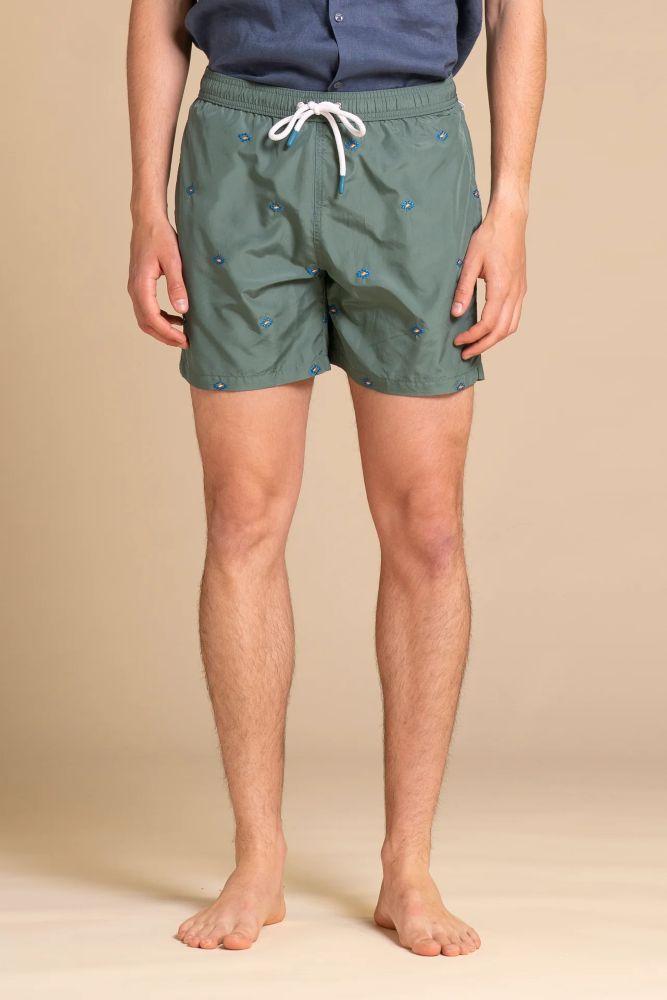 BOXER MOLLA UOMO  VERDE