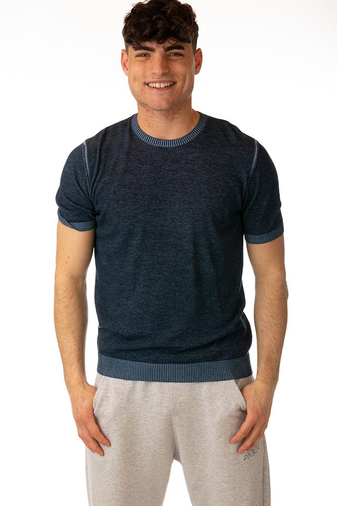 MAGLIA T-SHIRT UOMO  BLU
