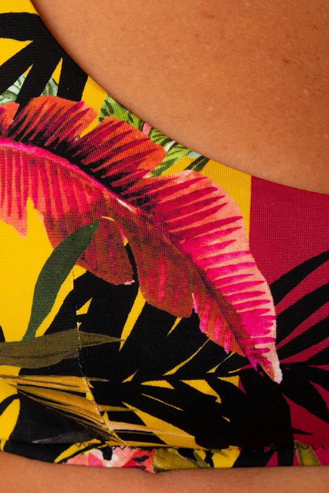 BIKINI BRASSIERE DONNA  ROSSO V5186T-V5171B GHRO MISS BIKINI 