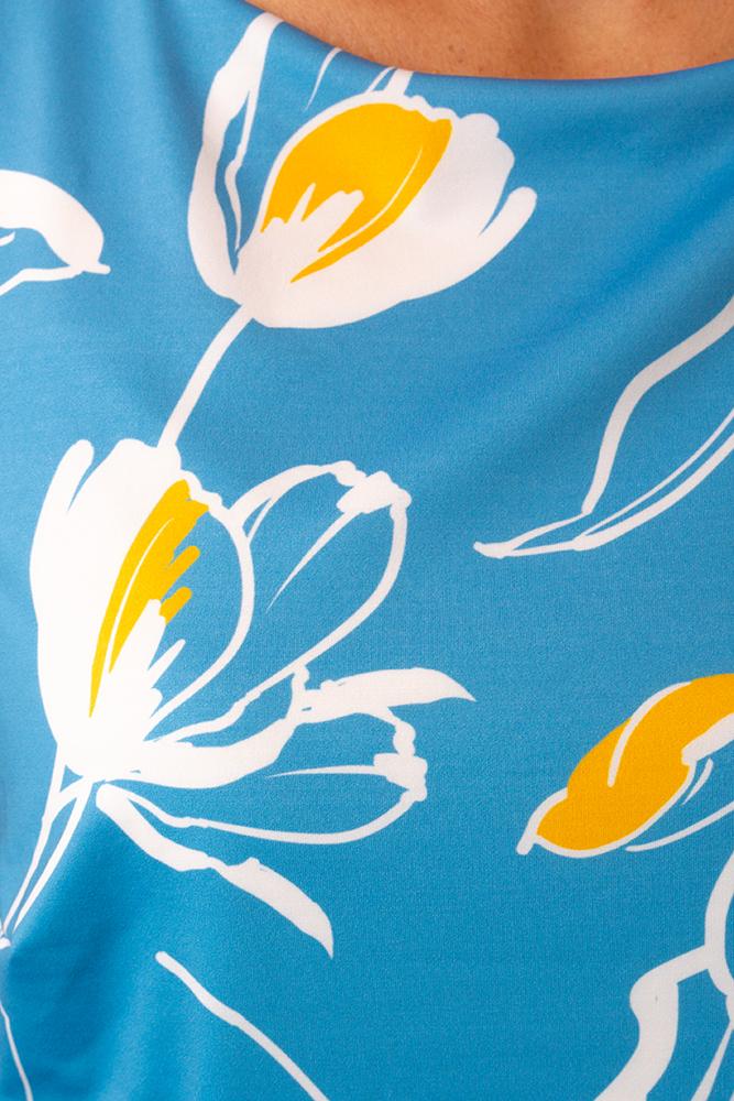 ABITO Donna VALERY   CORTO Azzurro