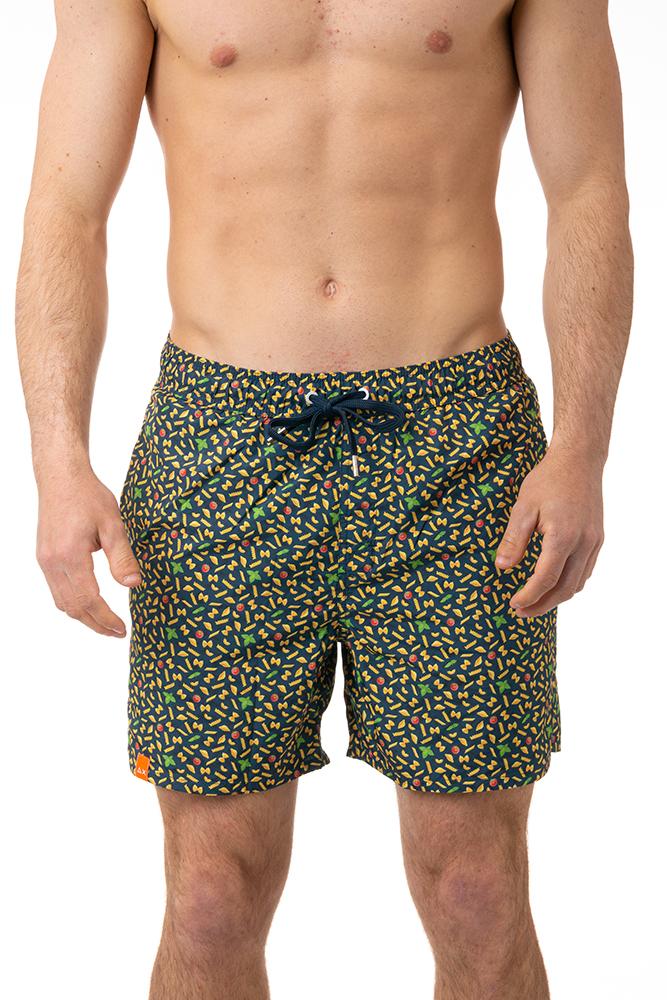 BOXER MOLLA UOMO  BLU H35111 PASTA0723 SUN 68 