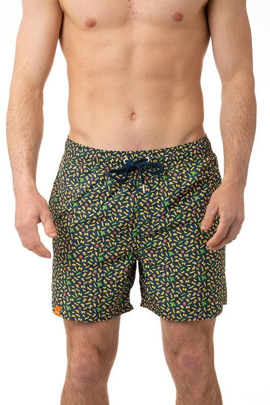 BOXER MOLLA UOMO  BLU H35111 PASTA0723 SUN 68 