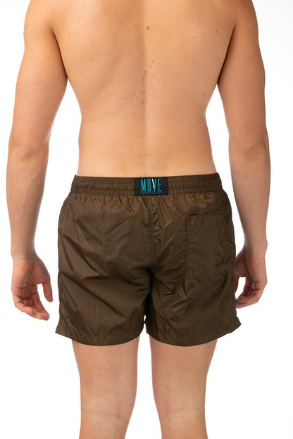 BOXER Uomo MOVE con elastico  CORTO Militare