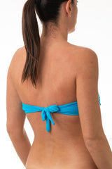 MIX REGGISENO FASCIA DONNA  CELESTE/BLU CARAMELLA MEDITATION BE BEACH 