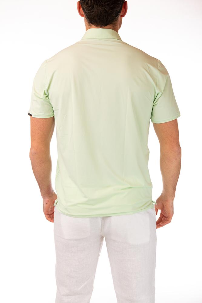 MAGLIA POLO UOMO  VERDE 24218 25 RRD 