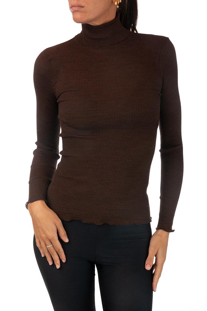 MAGLIA AUTUNNO/INVERNO DONNA  MARRONE