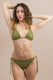 BIKINI Donna MISS BIKINI TRIANGOLO  slip con fiocchi Verde