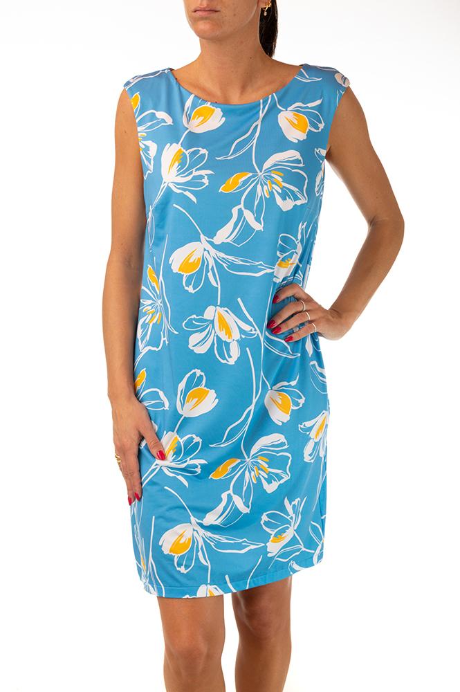 ABITO DONNA  AZZURRO CHYAB39 AZZURRO VALERY 