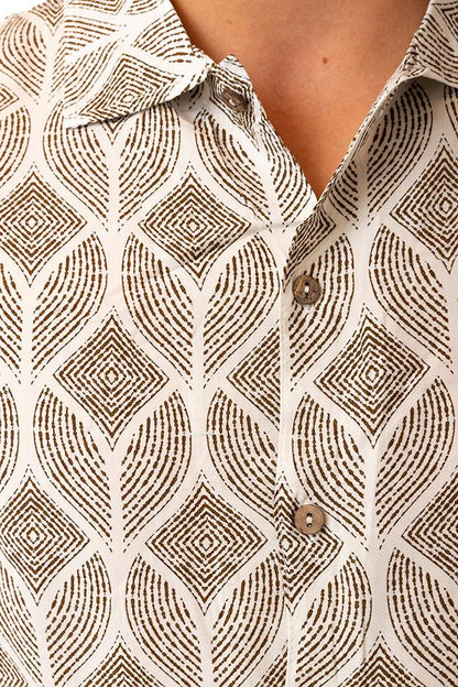 MAGLIA CAMICIA UOMO  BIANCO BWL PARGOWHITE TOOCO 