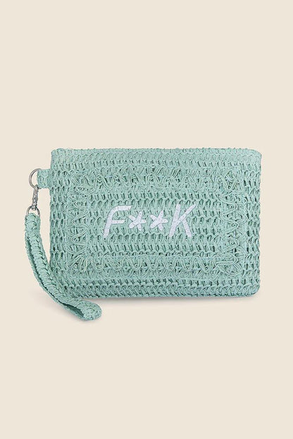 POCHETTE DONNA  VERDE FA25-059 AQ FXXK 