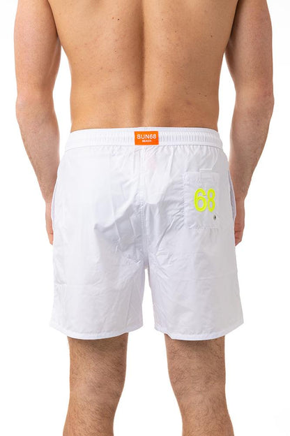 BOXER MOLLA UOMO  BIANCO H33108 BIANCO SUN 68 