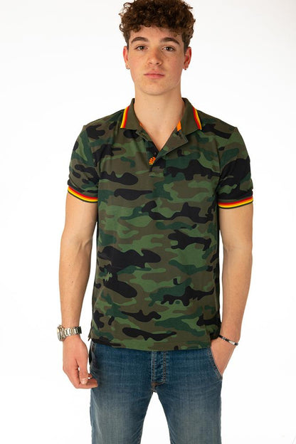 MAGLIA Uomo SUNDEK POLO   Militare