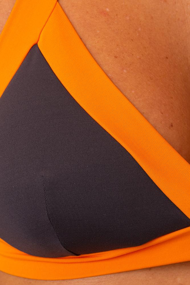 BIKINI TRIANGOLO DONNA  GRAFITE WC400 332 2557 RAGGIANTI 