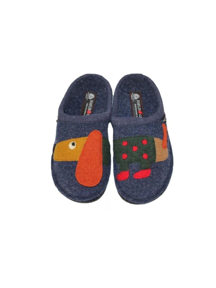 PANTOFOLE AUTUNNO/INVERNO UNISEX  BLU