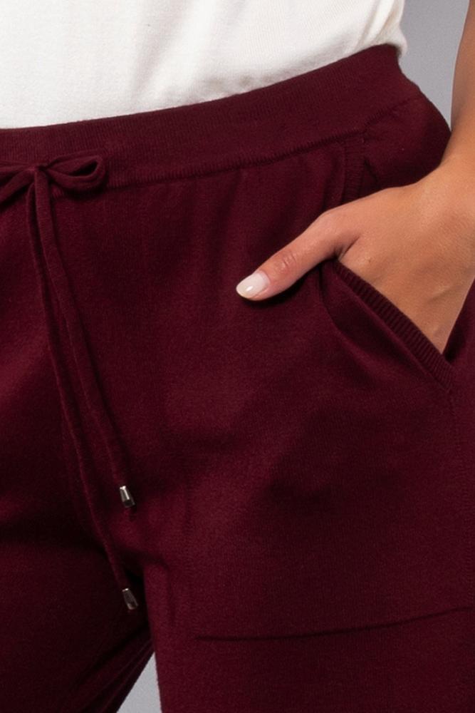 PANTALONE DONNA BORDEAUX HA60 BORDEAUX VERDISSIMA 