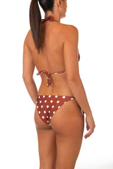 BIKINI TRIANGOLO DONNA  MARRONE 2537 MARRONE PEPITA 