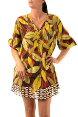 KAFTANO DONNA  GIALLO M3671 611 343 MARYAN MEHLHORN 