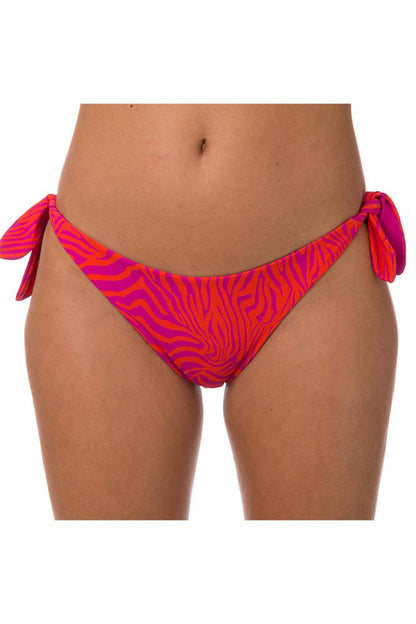 MIX SLIP Donna BE BEACH   slip con fiocchi Fucsia/arancio