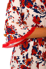 ABITO DONNA  BIANCO E2814 6100 005 FEELING 
