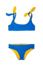 BIKINI BAMBINA BE BEACH    Azzurro