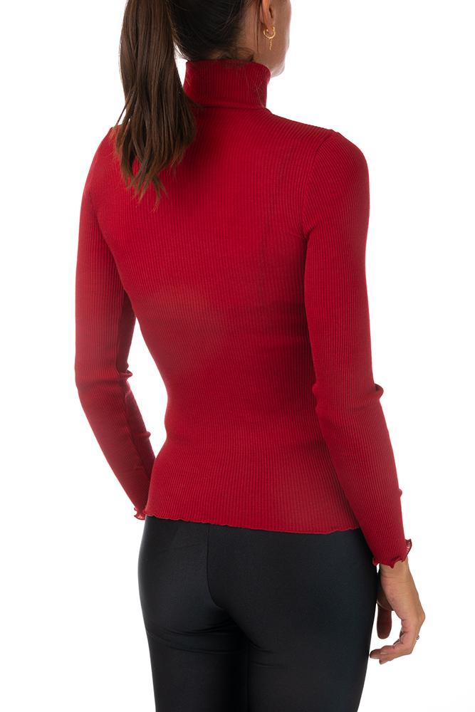 MAGLIA Donna Oscalito autunno/inverno   Rosso