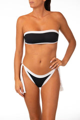 BIKINI FASCIA DONNA  NERO/BIANCO WC451 381 0201 RAGGIANTI 