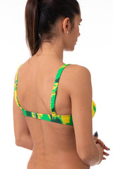 MIX REGGISENO FERRETTO DONNA  VERDE/GIALLO SOFIAFAN BRASILE BE BEACH 