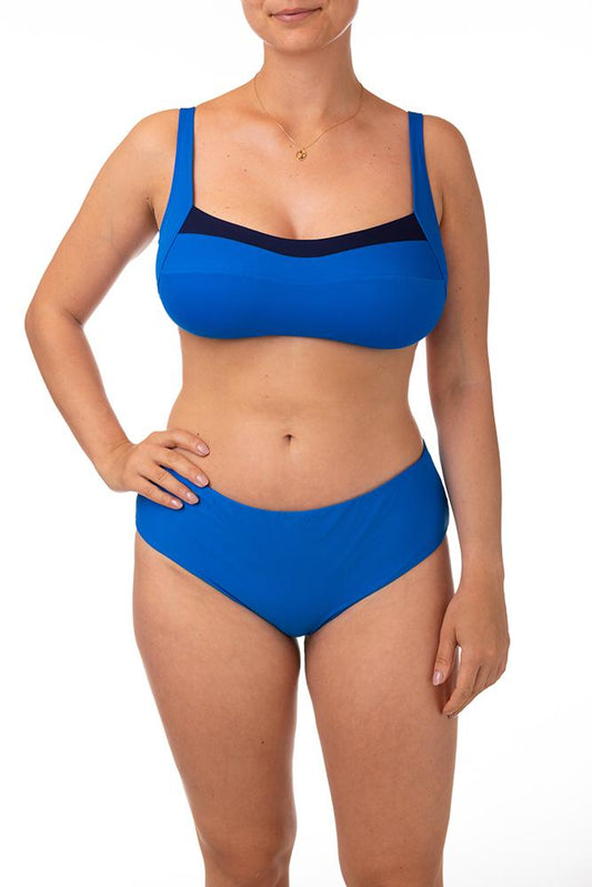 BIKINI BRASSIERE DONNA  AZZURRO B197-SL17 DD5352 BERNE' MABEL 