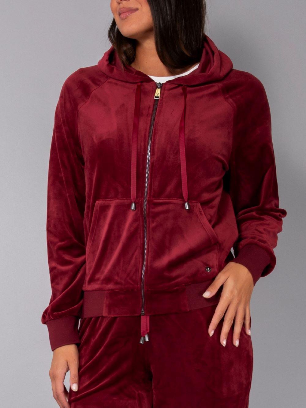 MAGLIA DONNA BORDEAUX