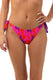 MIX SLIP Donna BE BEACH   slip con fiocchi Viola/arancio/rosa