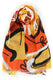 PAREO Donna KARAKORUM    Arancio fantasia