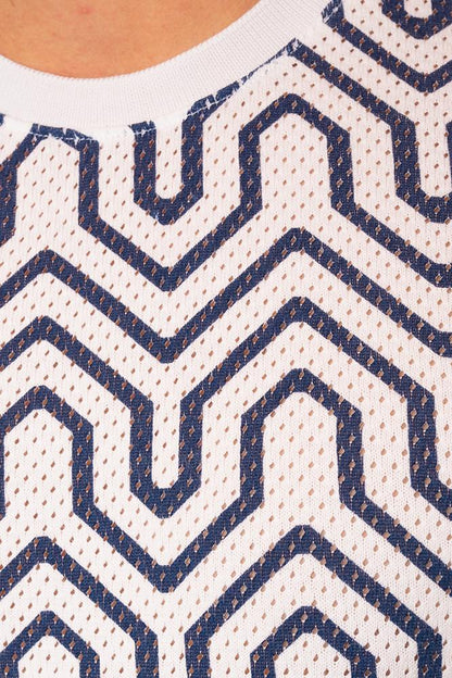 MAGLIA T-SHIRT UOMO  BIANCO 39107 271 FERRANTE 