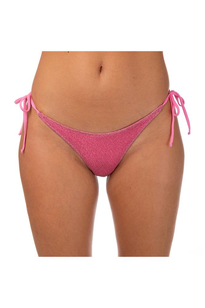MIX SLIP Donna BE BEACH   slip brasiliana con lacci Rosa