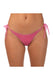 MIX SLIP Donna BE BEACH   slip brasiliana con lacci Rosa