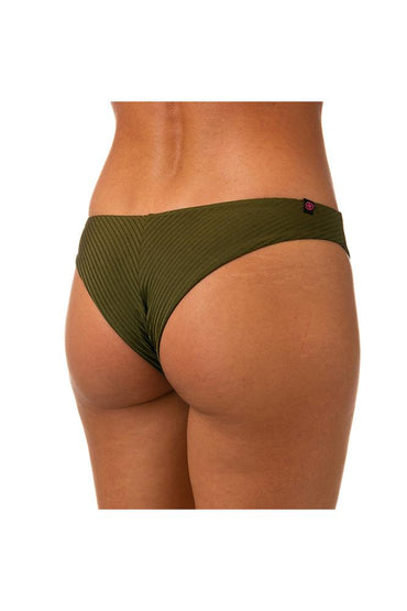 MIX SLIP Donna BE BEACH   slip brasiliana Verde militare
