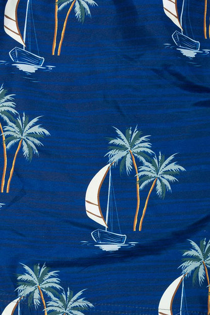 BOXER Uomo MAXFORT con elastico  CORTO Blu