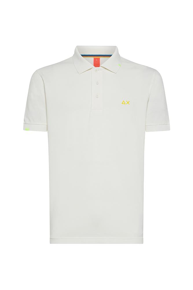 MAGLIA POLO UOMO  BIANCO A34143 31BIANCO SUN 68 