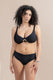BIKINI Donna OLIVIA FERRETTO Coppa D slip coprente Nero