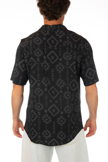 MAGLIA CAMICIA UOMO  NERO MBWL MONOUXIBLACK TOOCO 