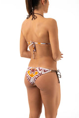 BIKINI TRIANGOLO DONNA  BEIGE V5067T-V5067B GRBE MISS BIKINI 