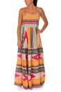 ABITO DONNA  ARANCIO VLA013 MULTI PAHIESA 