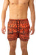 BOXER Uomo TOOCO con elastico  CORTO Arancio