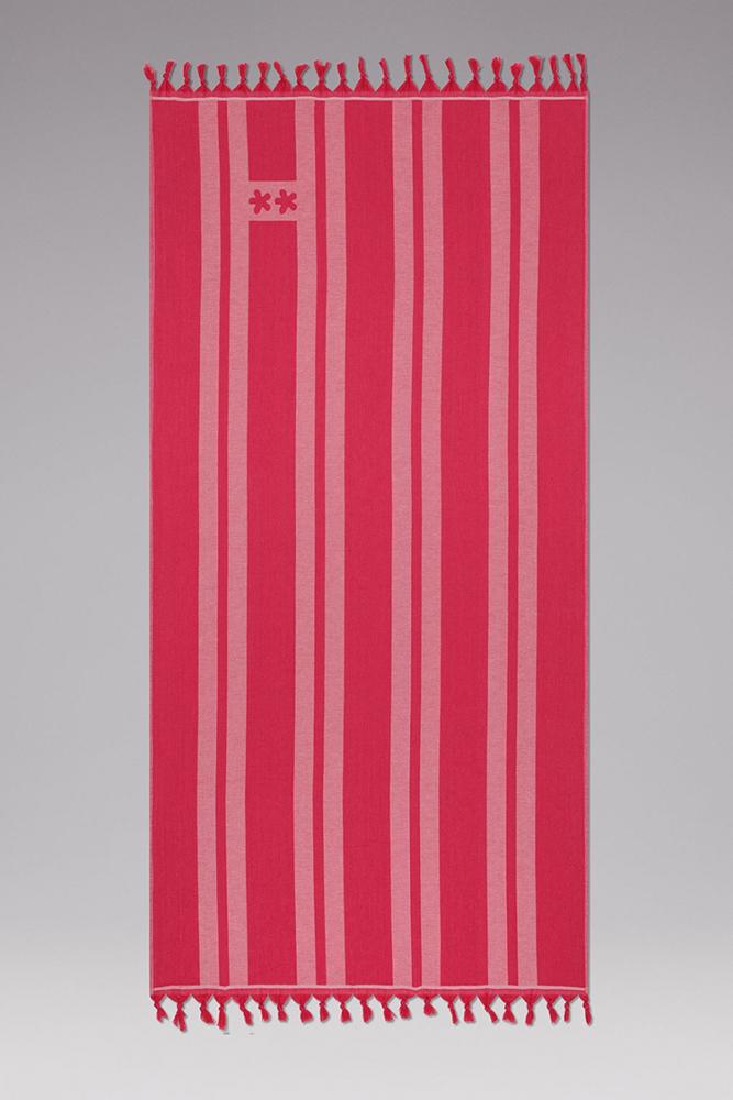 TELO MARE COTONE UNISEX  FUCSIA